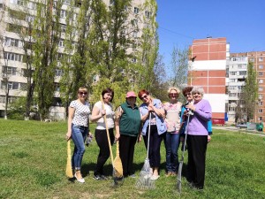 Субботник в округе № 21!